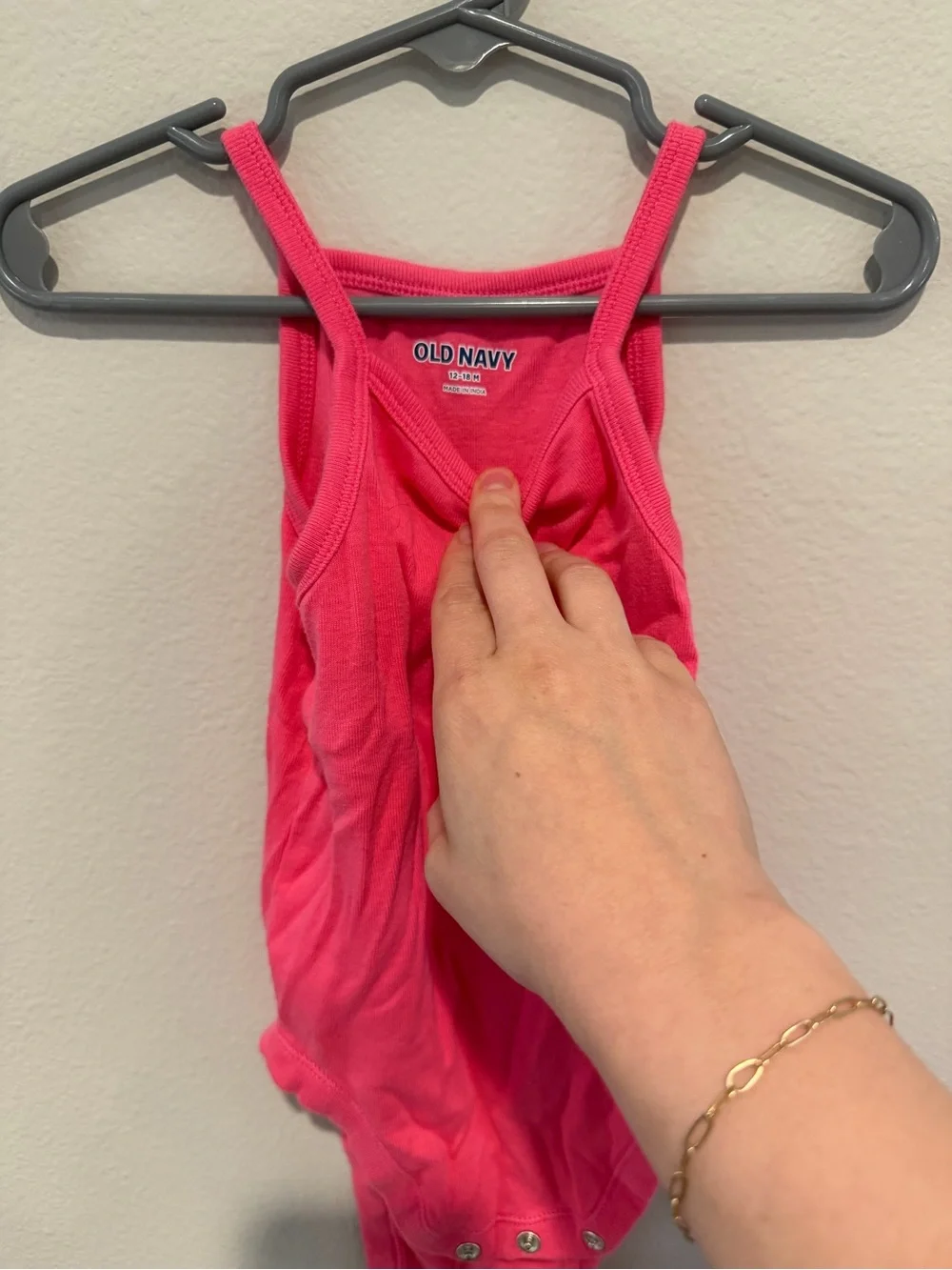 2 Piece Bundle Baby Gap Denim Mini Skirt & Old Navy Pink Tank 12-18 Months